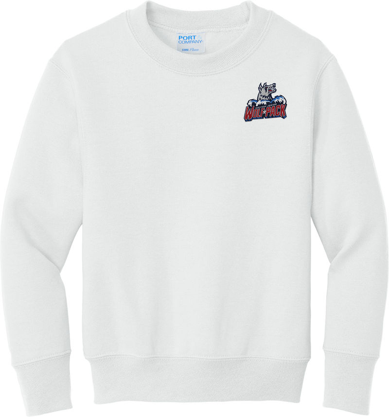 Hartford Jr. Wolfpack Youth Core Fleece Crewneck Sweatshirt