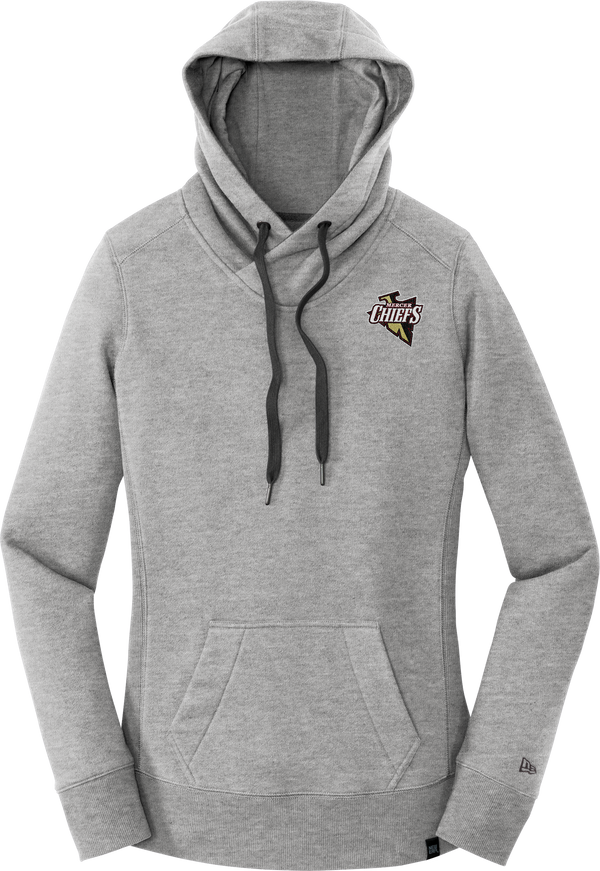 Mercer Chiefs New Era Ladies French Terry Pullover Hoodie