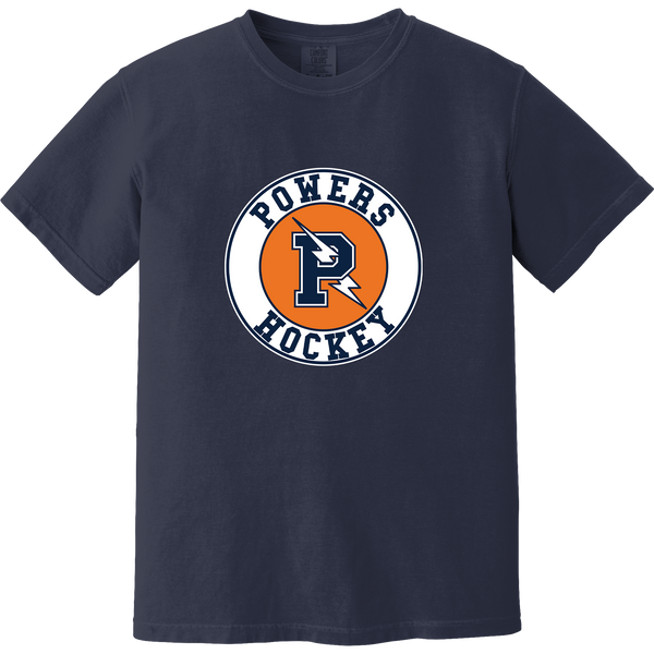 Powers Hockey Heavyweight Ring Spun Tee