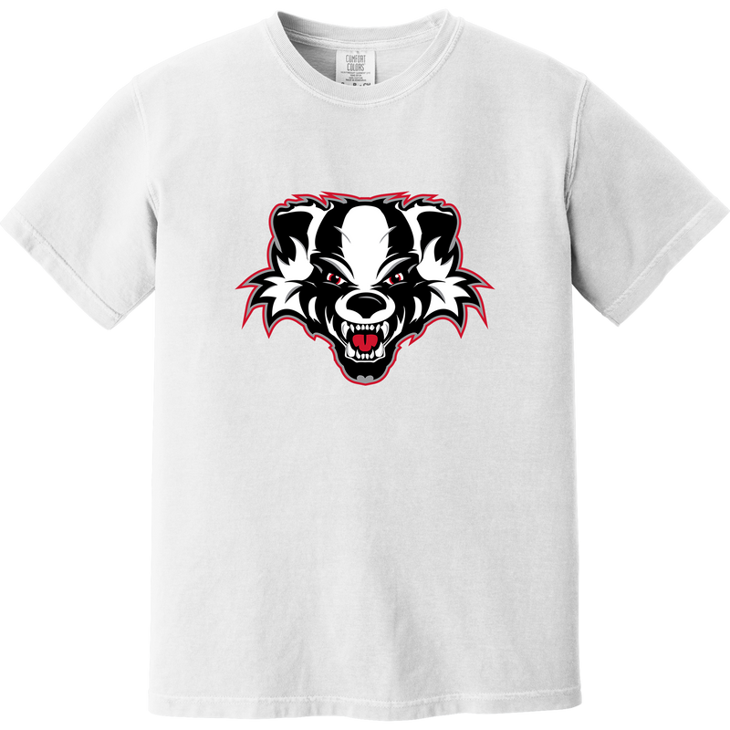 Scary Badgers Heavyweight Ring Spun Tee
