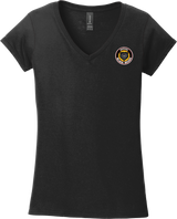 Dupage Black Bears Softstyle Ladies Fit V-Neck T-Shirt