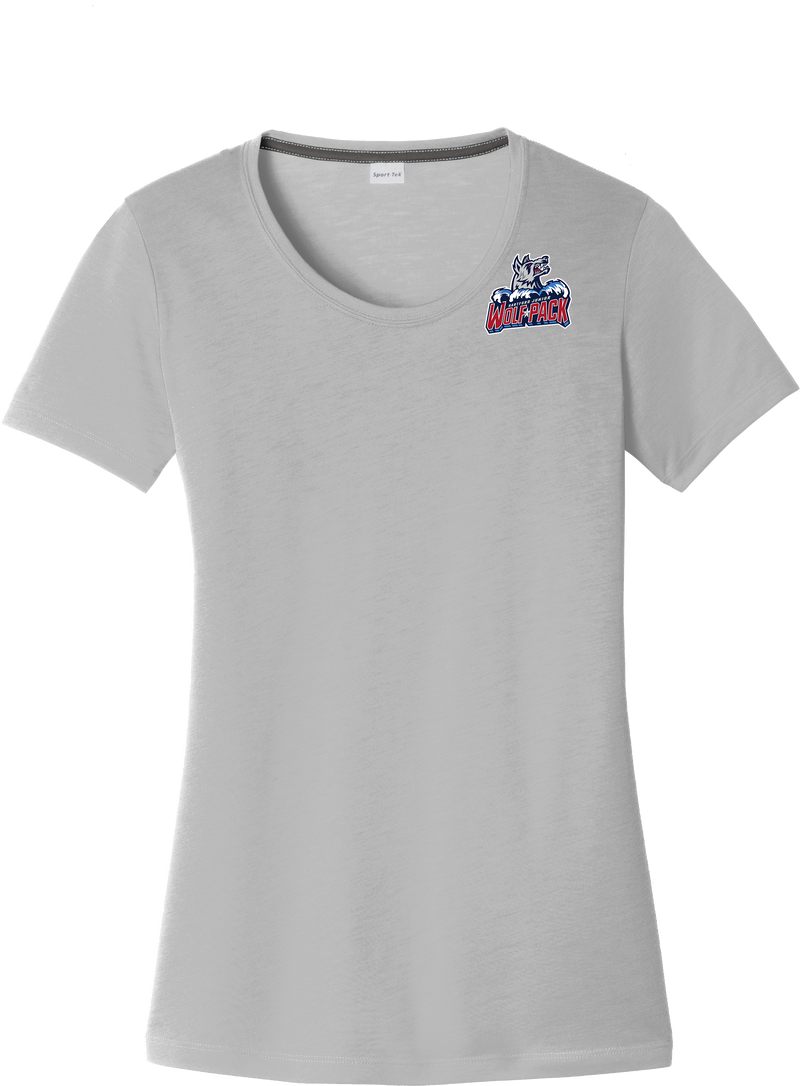 Hartford Jr. Wolfpack Ladies PosiCharge Competitor Cotton Touch Scoop Neck Tee