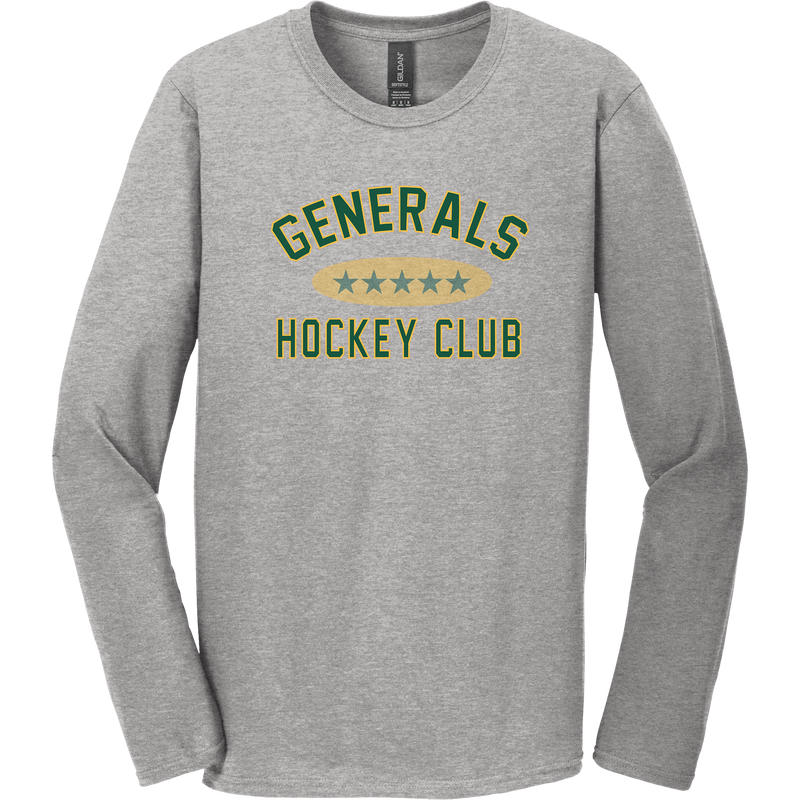 Red Bank Generals Softstyle Long Sleeve T-Shirt