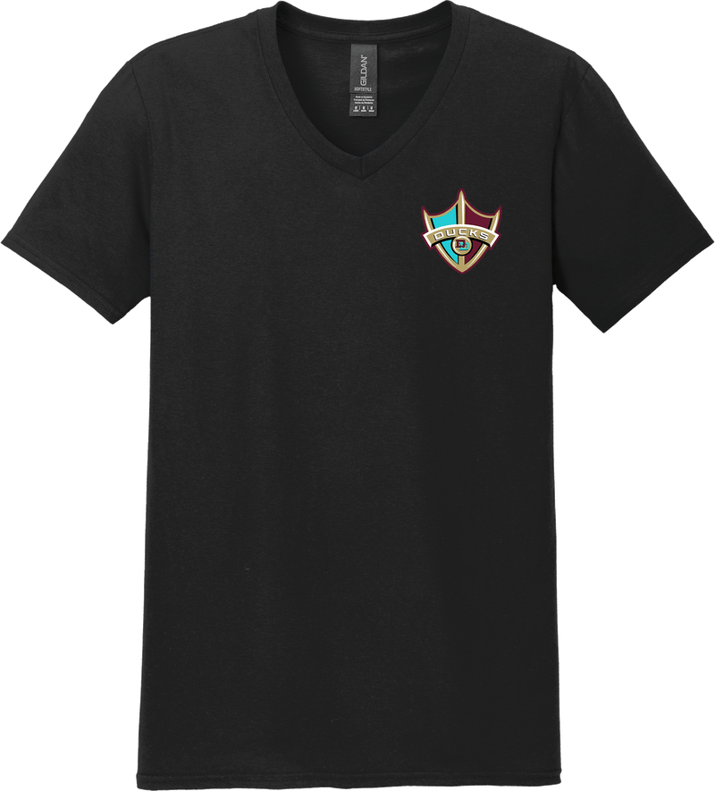 Delaware Ducks Softstyle V-Neck T-Shirt