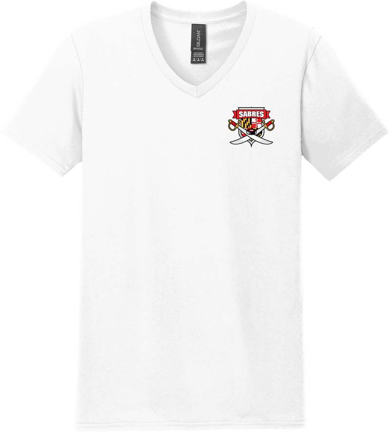 SOMD Sabres Softstyle V-Neck T-Shirt