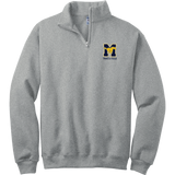 Marlboro Track and Field NuBlend 1/4-Zip Cadet Collar Sweatshirt