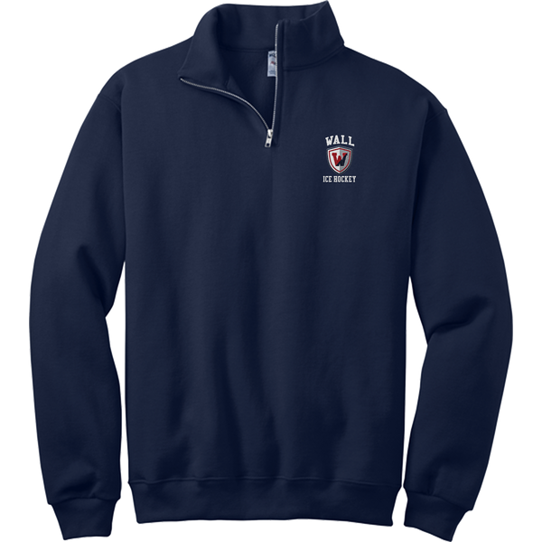 Wall Hockey NuBlend 1/4-Zip Cadet Collar Sweatshirt