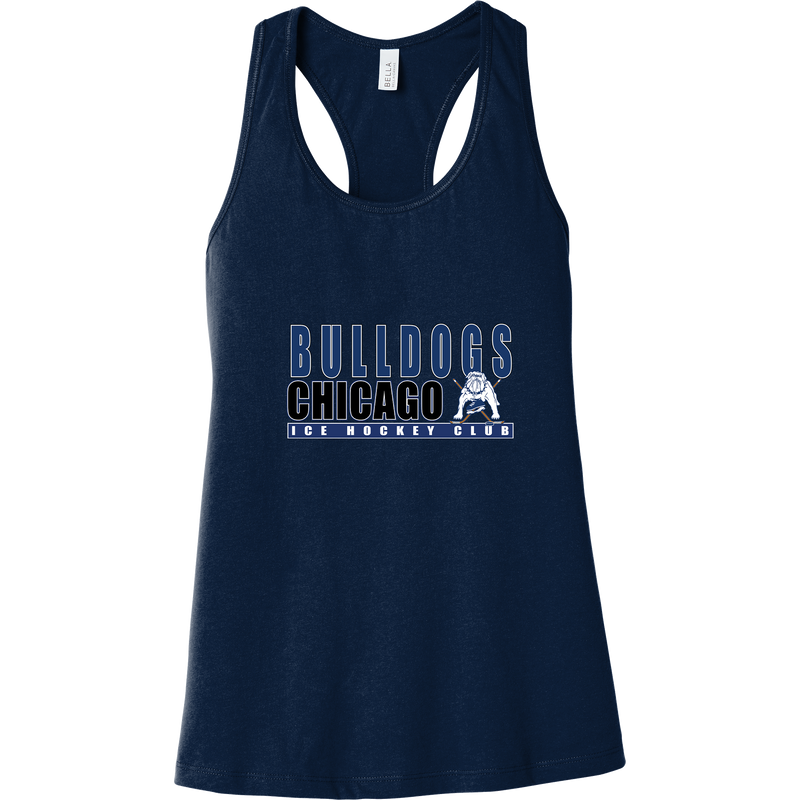 Chicago Bulldogs Womens Jersey Racerback Tank