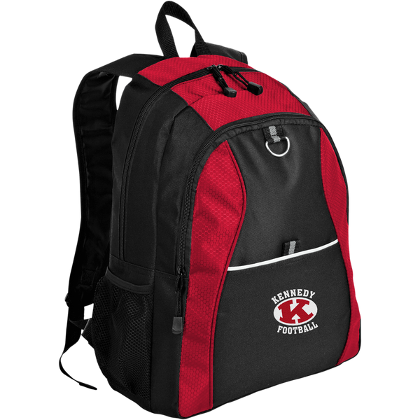 JFK Knights Football Contrast Honeycomb Backpack