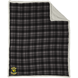 Chester County Flannel Sherpa Blanket