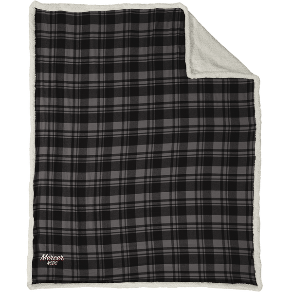 Mercer NCDC Flannel Sherpa Blanket