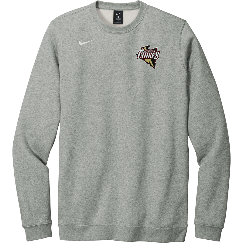 Mercer Chiefs Nike Club Fleece Crew