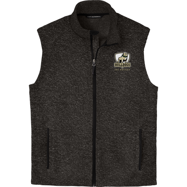 HVM Bulldogs Sweater Fleece Vest