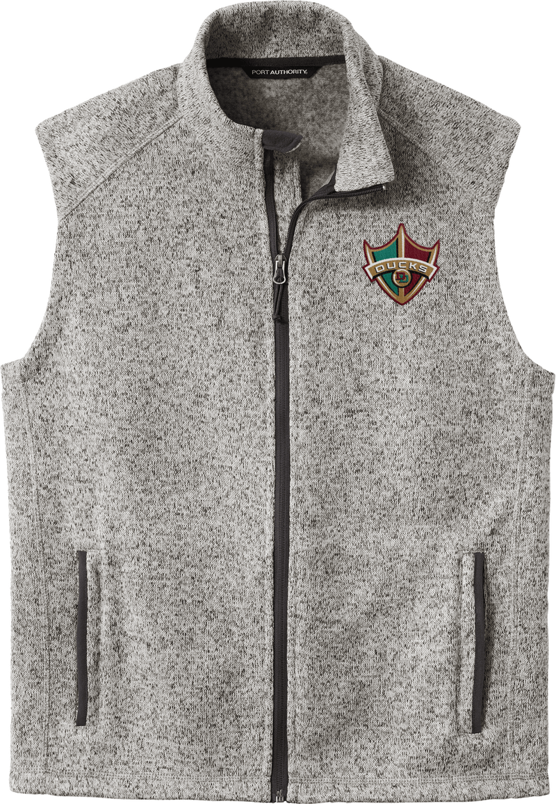 Delaware Ducks Sweater Fleece Vest