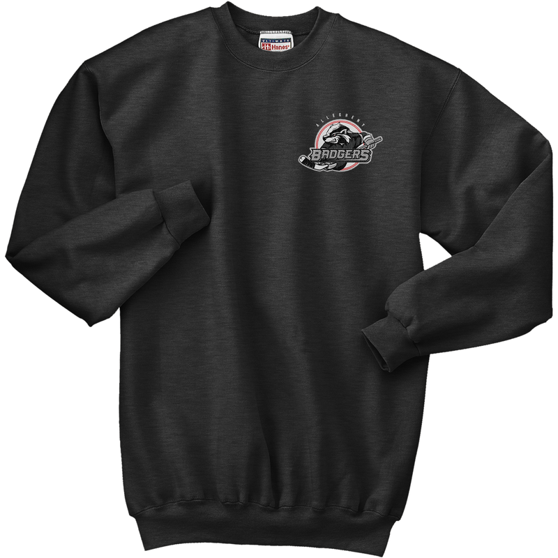 Allegheny Badgers Ultimate Cotton - Crewneck Sweatshirt