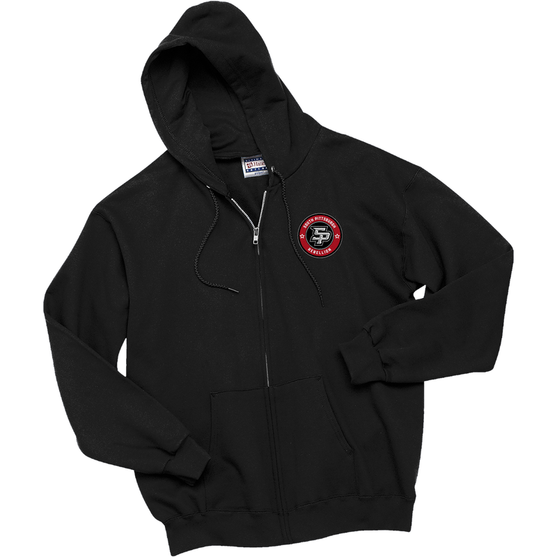 South Pittsburgh Rebellion Ultimate Cotton - Full-Zip Hooded Sweatshirt