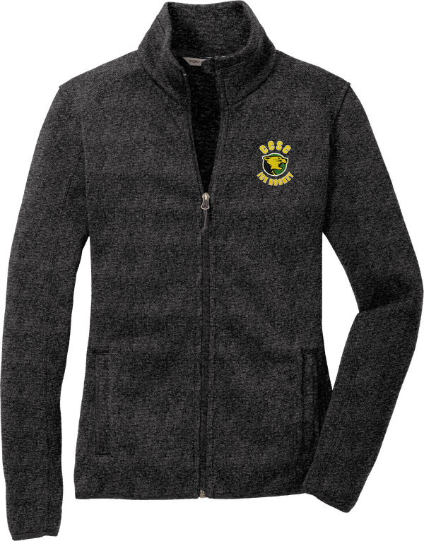 Chester County Ladies Sweater Fleece Jacket
