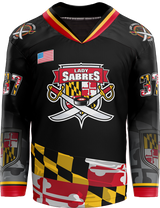 SOMD Lady Sabres Youth Goalie Sublimated Jersey