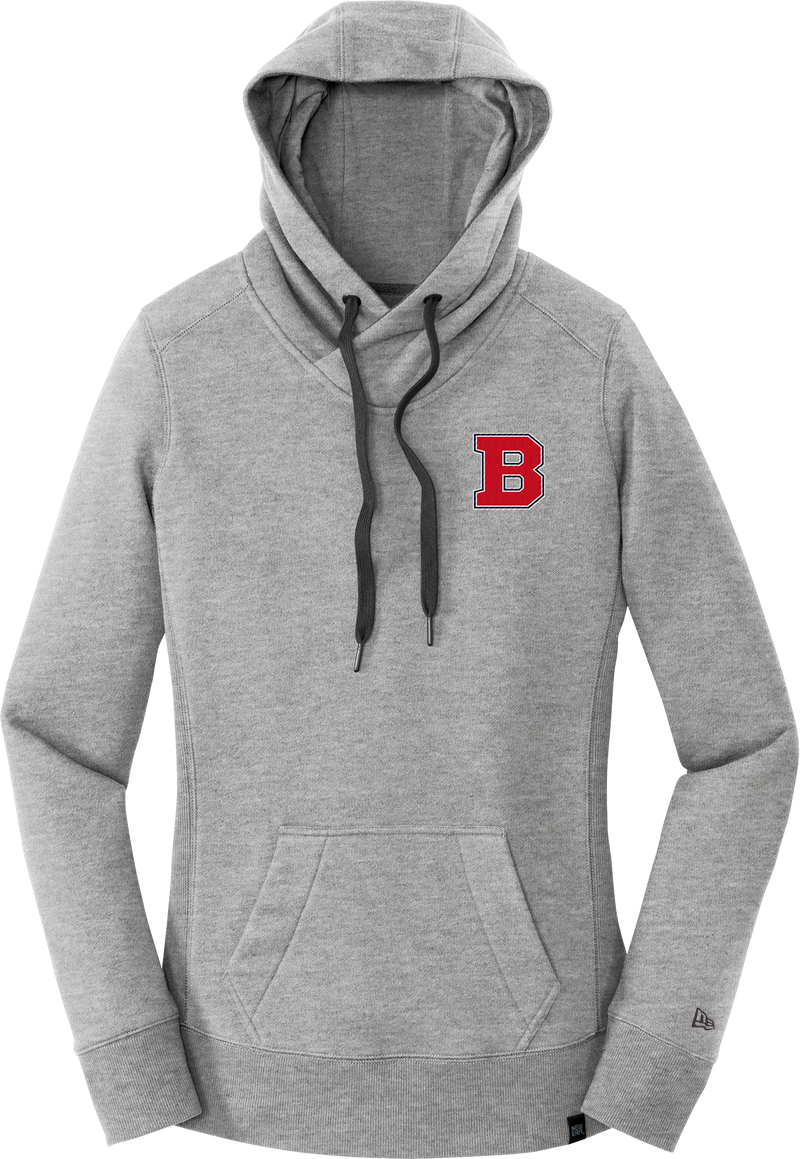 CT Bobcats New Era Ladies French Terry Pullover Hoodie