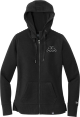 Igloo Jaguars New Era Ladies French Terry Full-Zip Hoodie