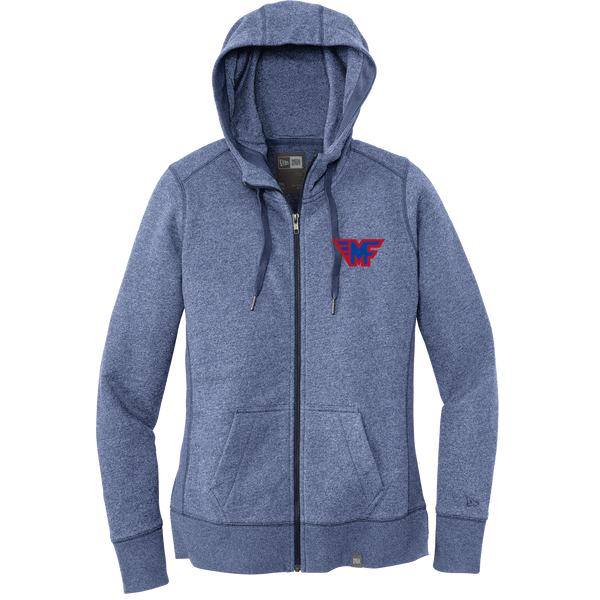 Mid-Fairfield New Era Ladies French Terry Full-Zip Hoodie