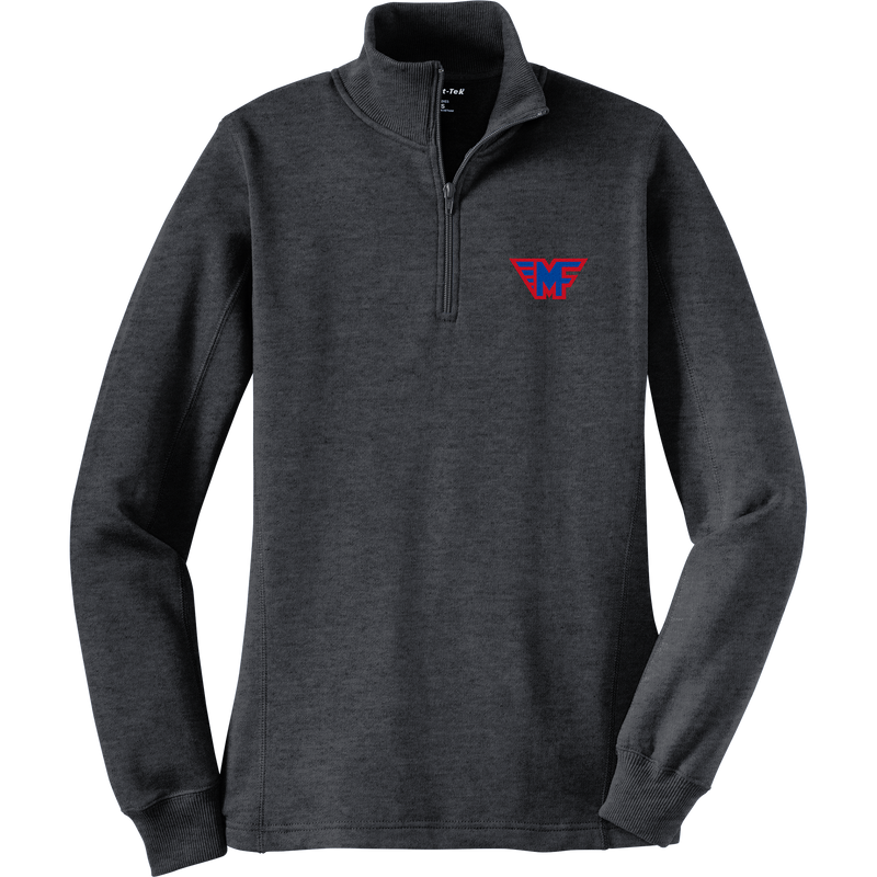 Mid-Fairfield Ladies 1/4-Zip Sweatshirt