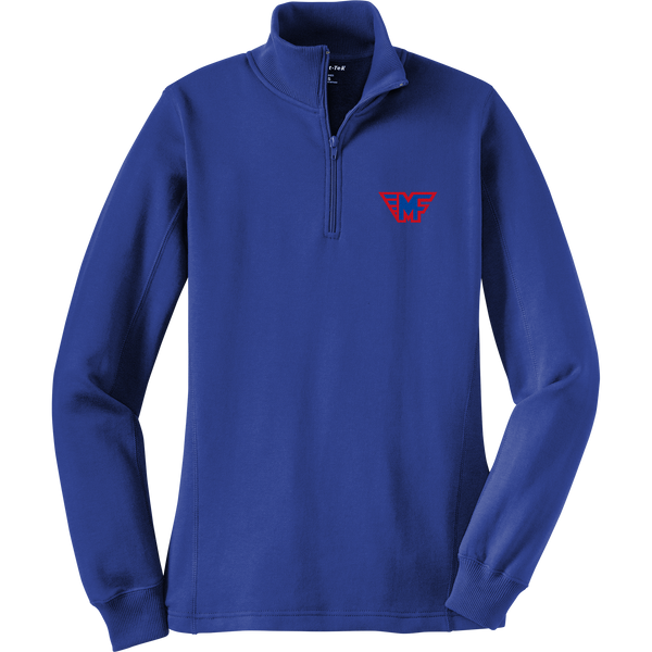 Mid-Fairfield Ladies 1/4-Zip Sweatshirt