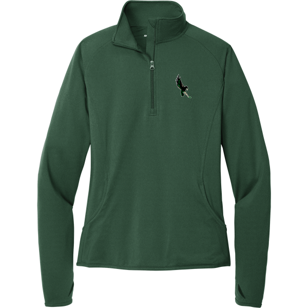 Wilmington Nighthawks Ladies Sport-Wick Stretch 1/4-Zip Pullover