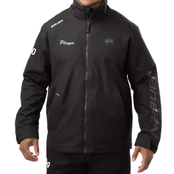 Bauer S24 Midweight Jacket - Youth (Lansing Spartans)