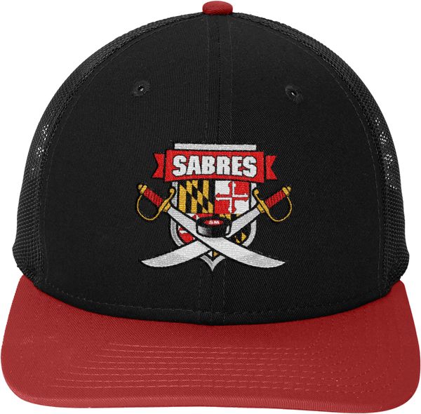 SOMD Sabres New Era Snapback Low Profile Trucker Cap