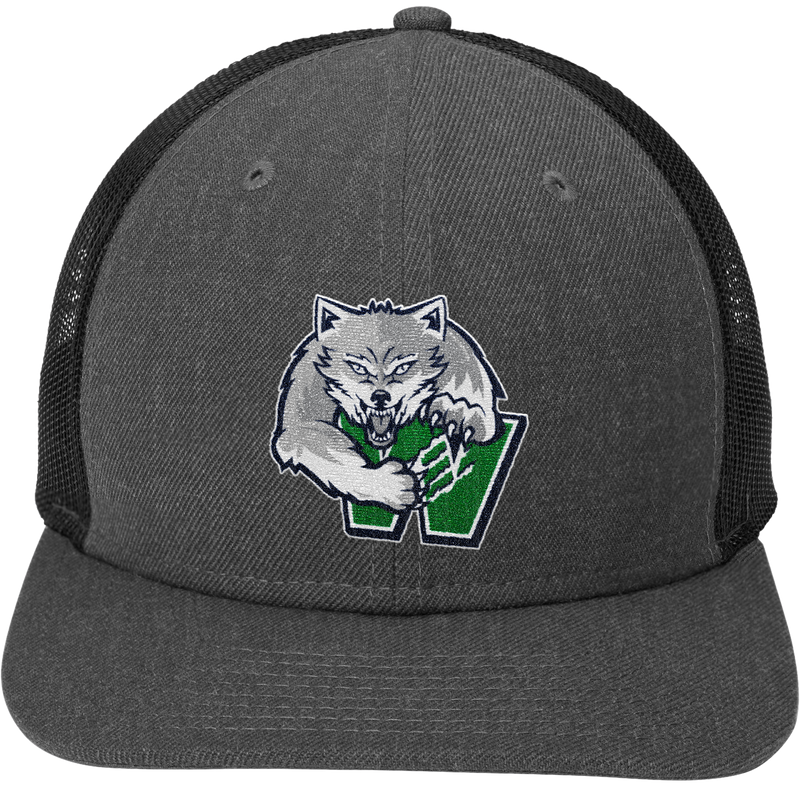 Woodbridge Wolfpack New Era Snapback Low Profile Trucker Cap