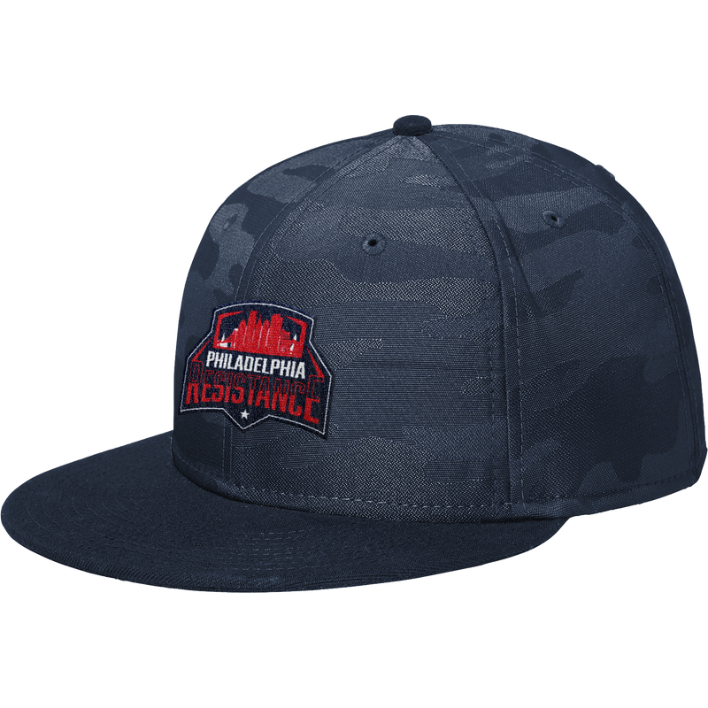 Philadelphia Resistance New Era Camo Flat Bill Snapback Cap