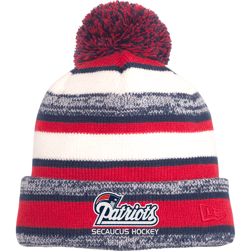 Secaucus Patriots New Era Sideline Beanie