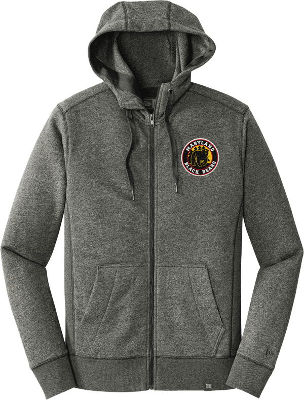 Maryland Black Bears New Era French Terry Full-Zip Hoodie