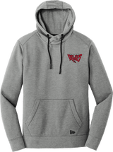 York Devils New Era Tri-Blend Fleece Pullover Hoodie