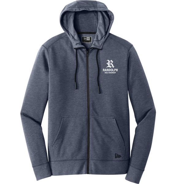 Randolph Hockey New Era Tri-Blend Fleece Full-Zip Hoodie