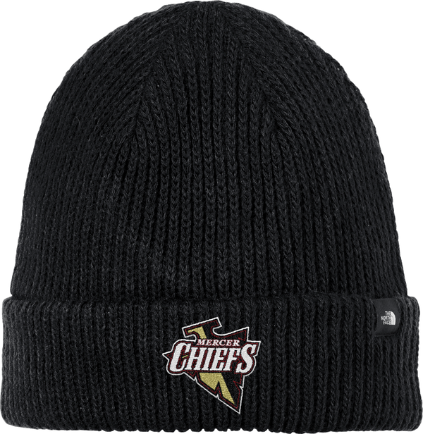 Mercer Chiefs The North Face Circular Rib Beanie