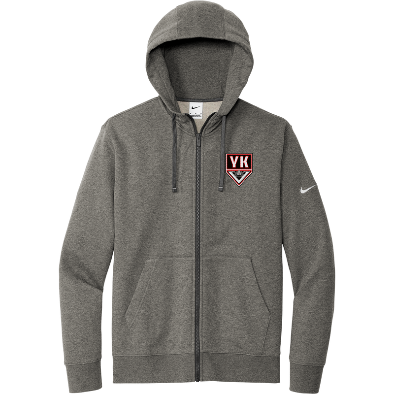 Young Kings Nike Club Fleece Sleeve Swoosh Full-Zip Hoodie