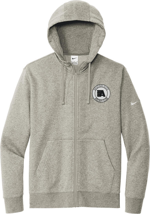 Aspen Aviators Nike Club Fleece Sleeve Swoosh Full-Zip Hoodie