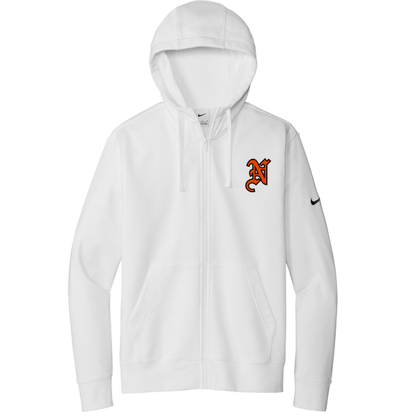 Midd North Hockey Nike Club Fleece Sleeve Swoosh Full-Zip Hoodie