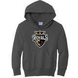 Queen City Royals Youth Core Fleece Pullover Hooded Sweatshirt