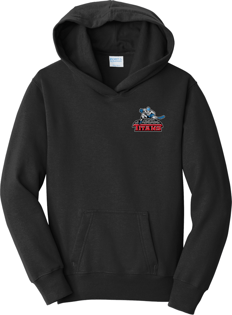 NJ Titans Youth Fan Favorite Fleece Pullover Hooded Sweatshirt