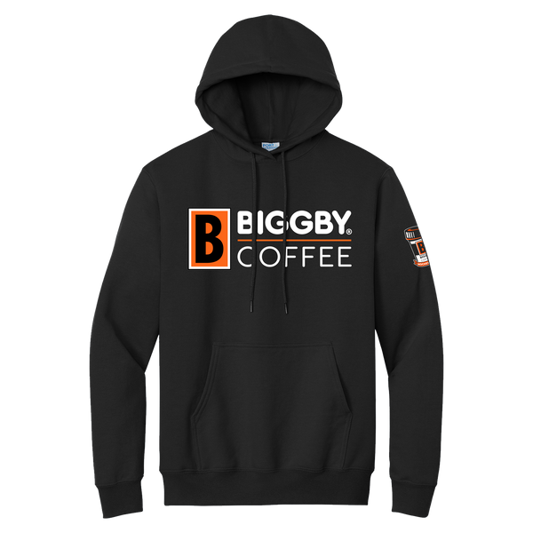Biggby Coffee AAA Essential Fleece Pullover Hooded Sweatshirt