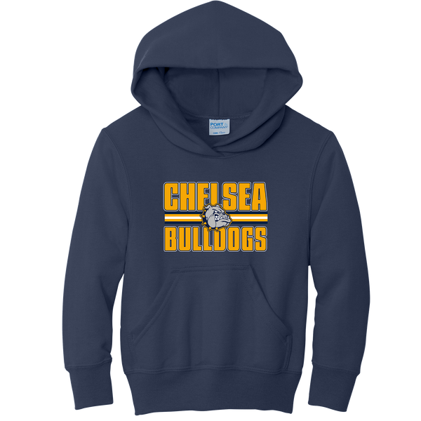 Chelsea Bulldogs Youth Core Fleece Pullover Hooded Sweatshirt