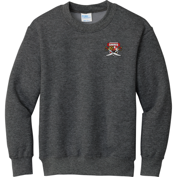 SOMD Sabres Youth Core Fleece Crewneck Sweatshirt