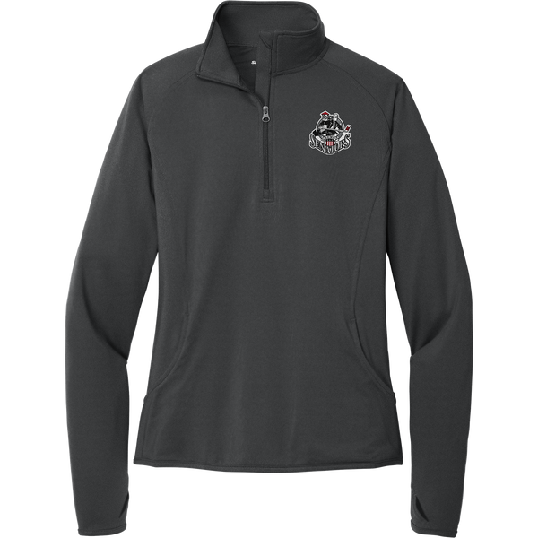 Grundy Senators Ladies Sport-Wick Stretch 1/4-Zip Pullover