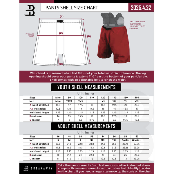 Orange County West Youth Sublimated Pants Shell