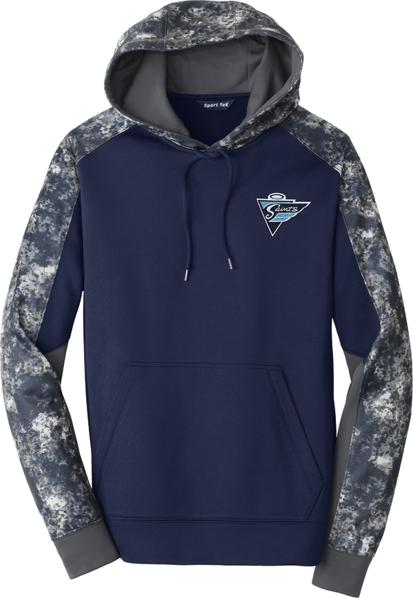 Ramapo Saints Sport-Wick Mineral Freeze Fleece Colorblock Hooded Pullover