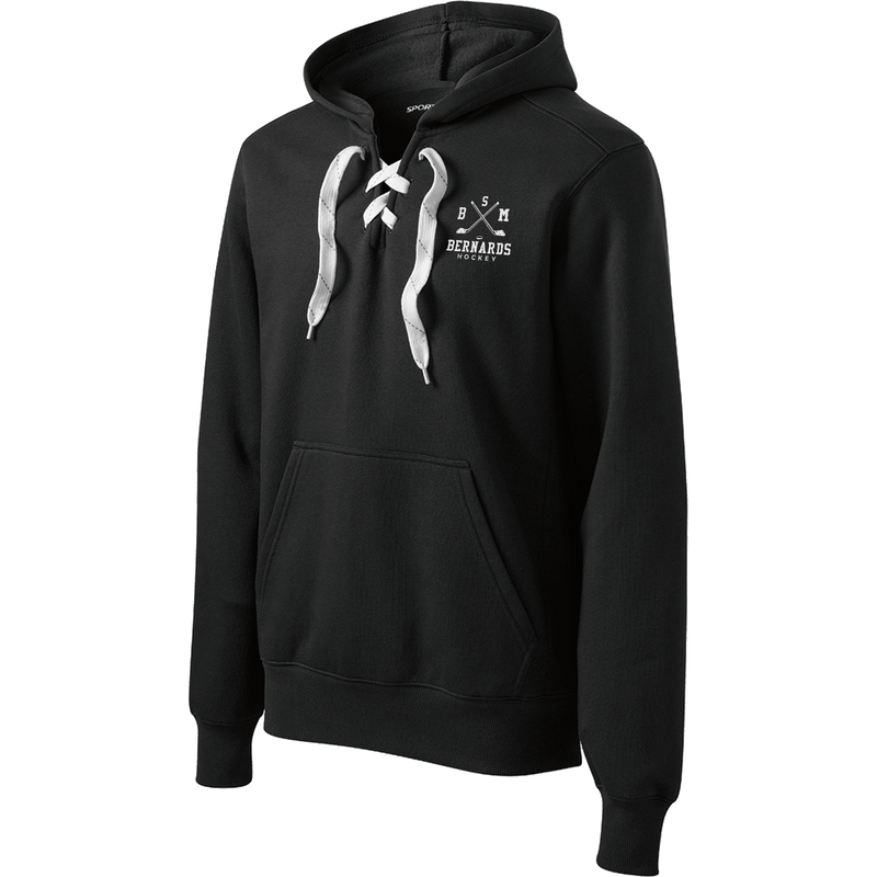 BSM Bernards Lace Up Pullover Hooded Sweatshirt