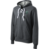 Biggby Spartans Lace Up Pullover Hooded Sweatshirt
